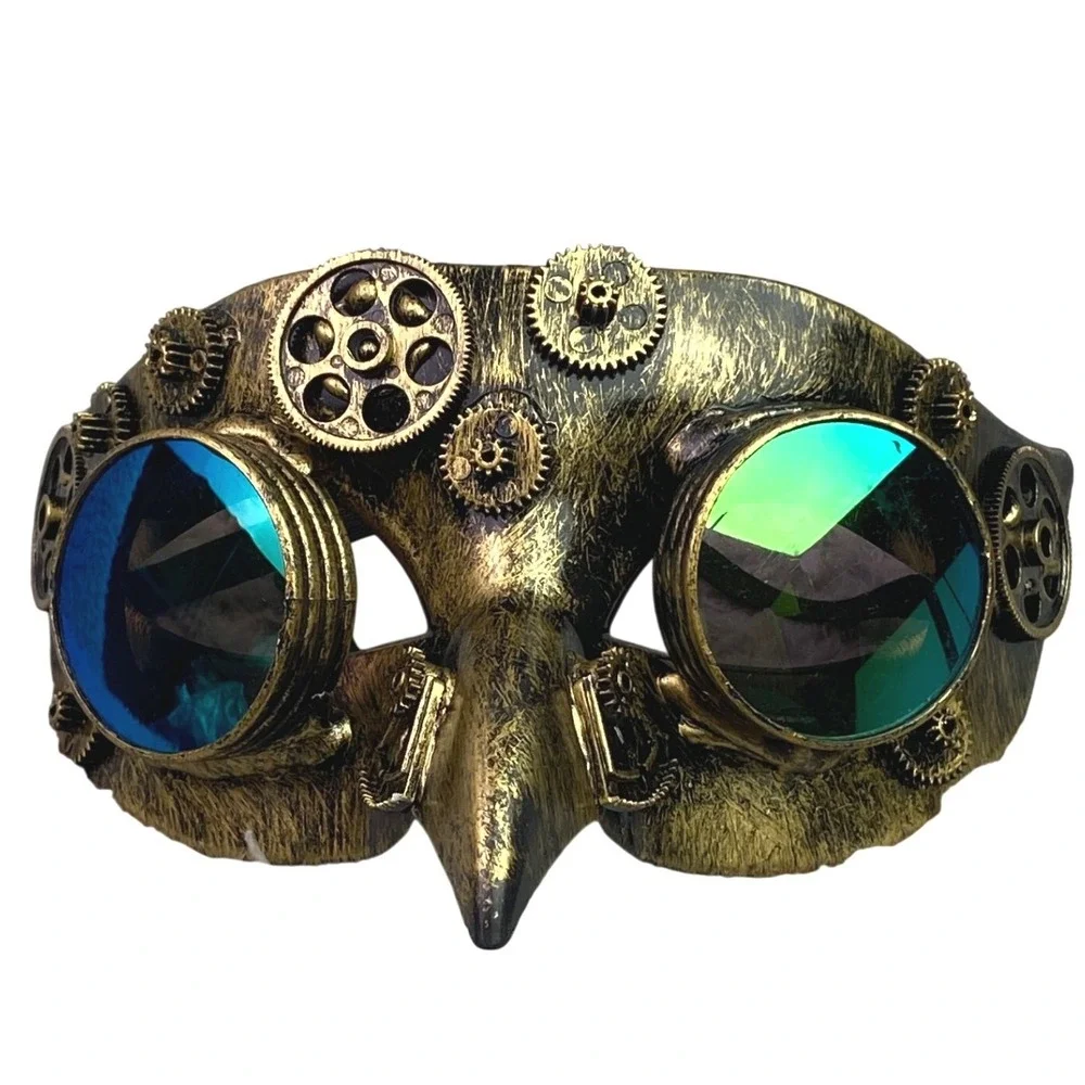 Steampunk Mask Goggles‎ Bird Beak Masquerade Costume Accessory Style 69118